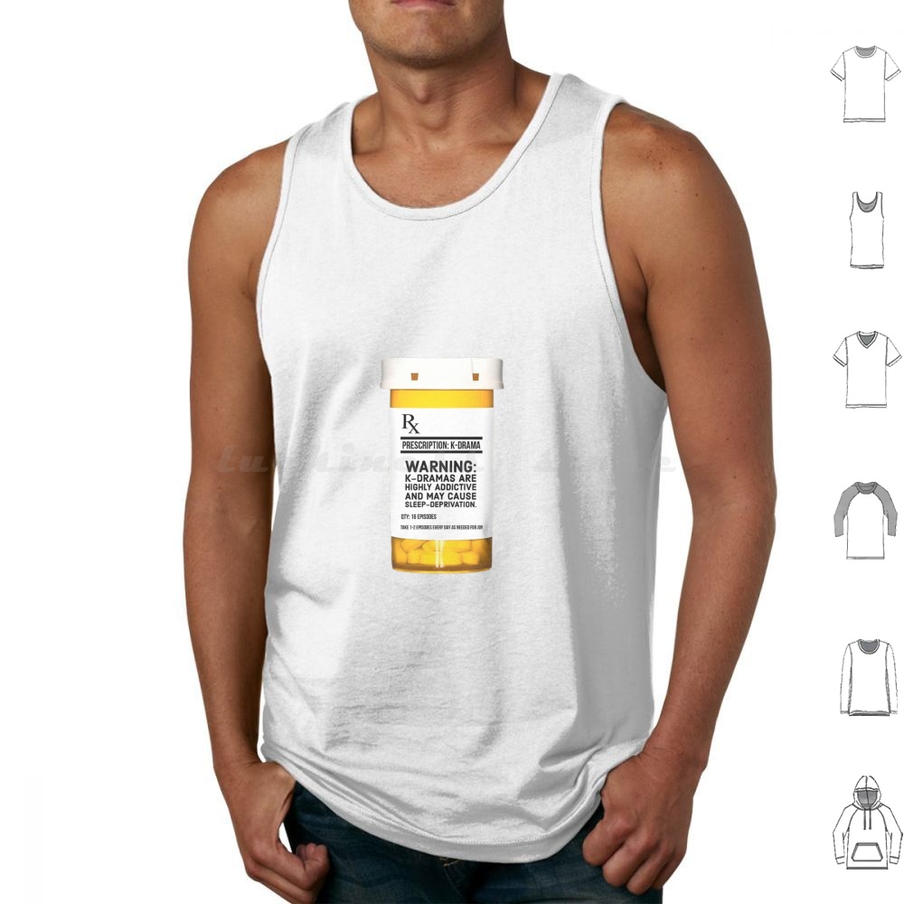 Lifestyle Korean Drama - K-Drama Prescription Tank Tops Print Cotton
