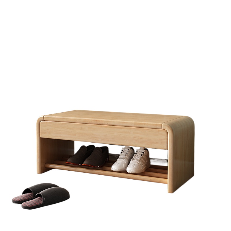Muji Home Storage - Shoe Bench for Home Entryway Wooden