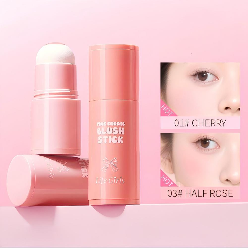 Korean Girl Lifestyle - Life Girls Natural Pink Color Blush