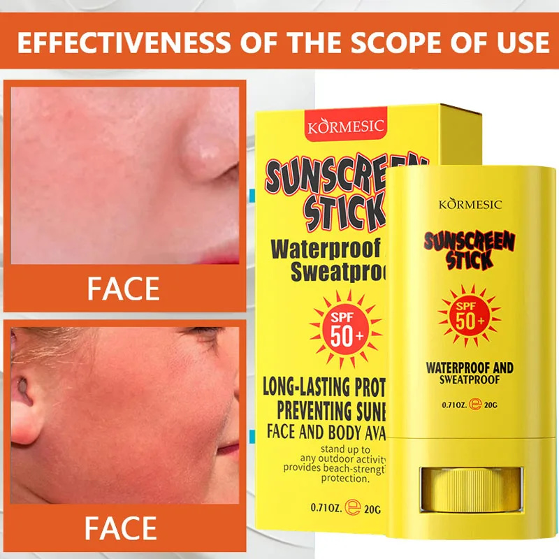 1/3/5pcs Sunscreen Cream Stick - Sunstick Korean Spf 评论和价格