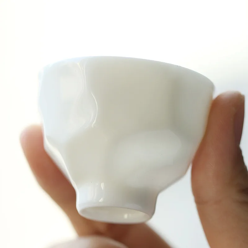 White Jade Kung Fu Cup Ceramic - Celadon Ceramic Cup 评论和价格