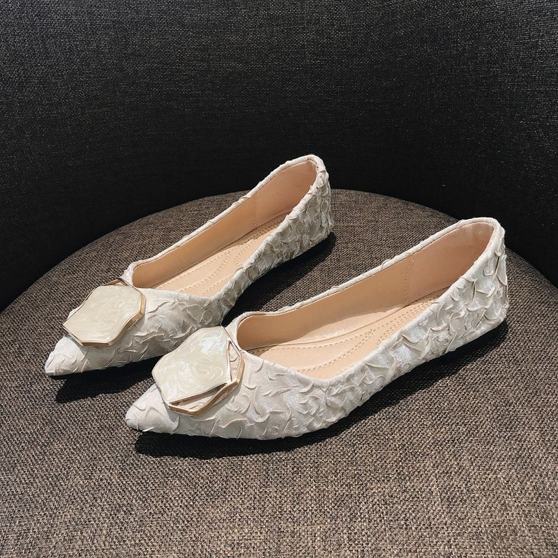 Women's Shoes Flat Pointed Toe - Korean Lifestyle Trends 评论和价格
