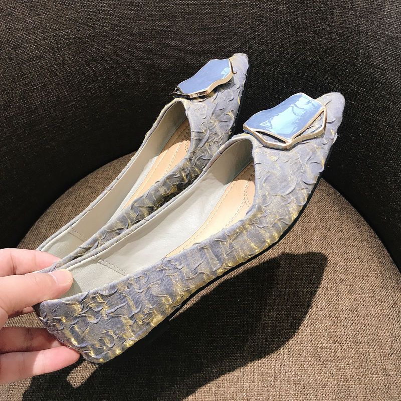 Women's Shoes Flat Pointed Toe - Korean Lifestyle Trends 评论和价格
