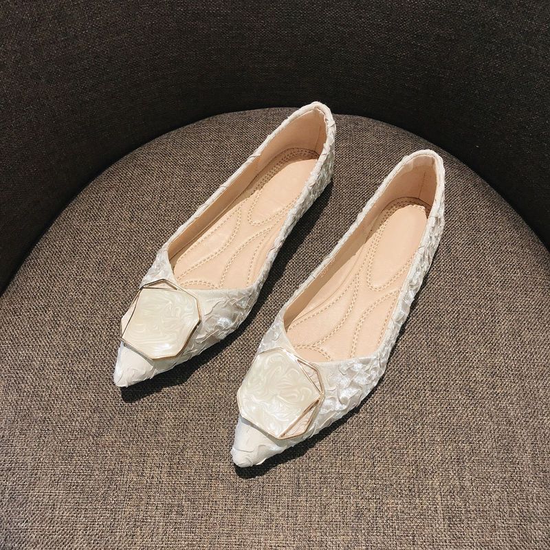 Women's Shoes Flat Pointed Toe - Korean Lifestyle Trends 评论和价格