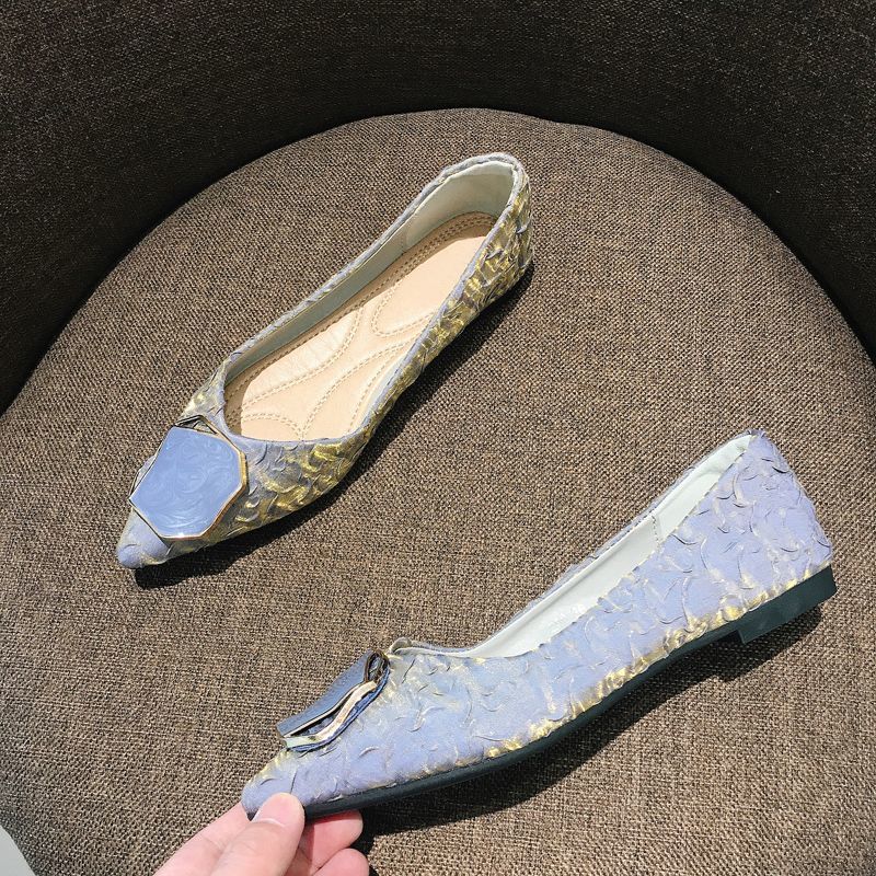 Women's Shoes Flat Pointed Toe - Korean Lifestyle Trends 评论和价格