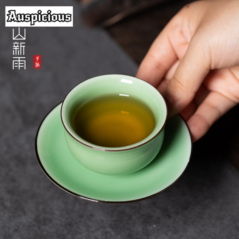 70ML Longquan Celadon Teacup E - Celadon Ceramic Cup 评论和价格