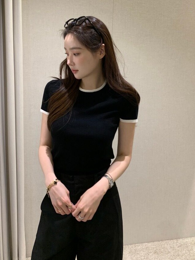 Chic Summer New Thin Color Blo - Korean Women Lifestyle 评论和价格